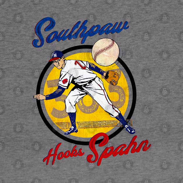 Southpaw Warren Spahn • Milwaukee Braves by The MKE Rhine Maiden